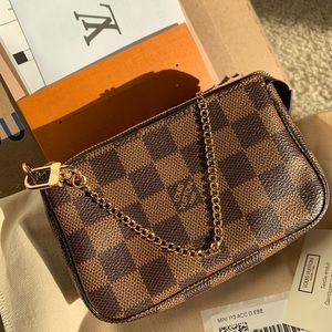 Brand New LV Mini Pochette, Made in France